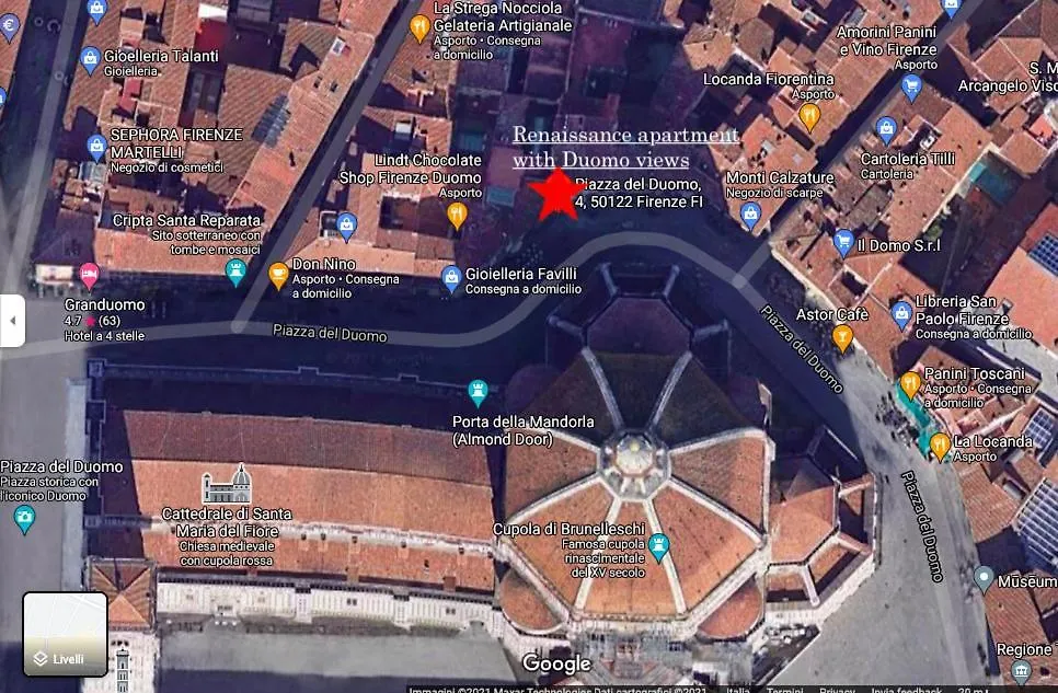 Renaissance Apartment In Historic Building With Duomo Views Florence